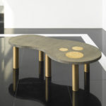 Jade Oblong Oak Coffee Table by Chiara Provasi