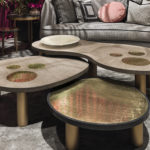 Jade Oblong Oak Coffee Table by Chiara Provasi