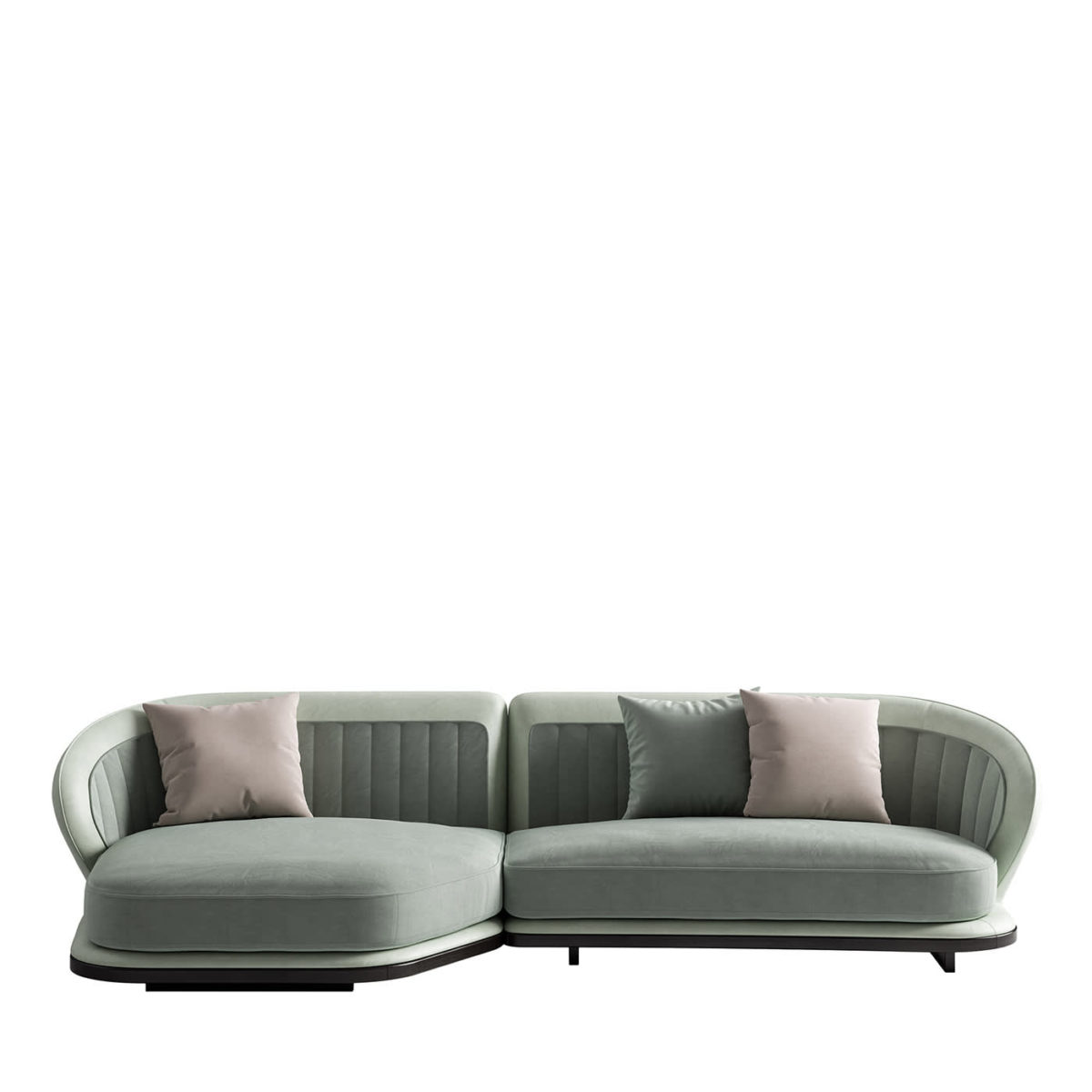 Light Green Modular Sofa by CPRN Homood