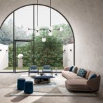 Cream Fabric Modular Sofa by CPRN Homood