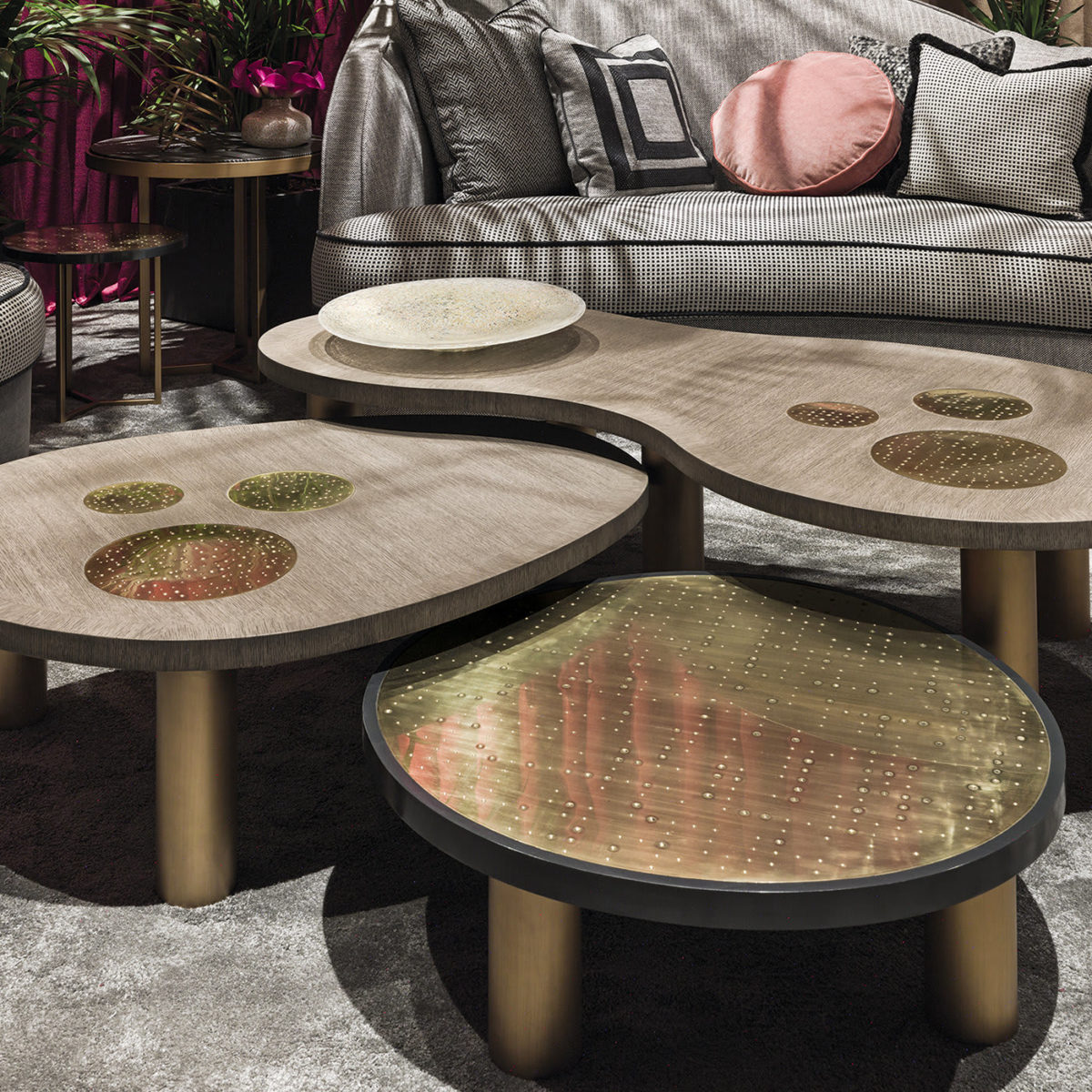 Jade Oak Coffee Table by Chiara Provasi