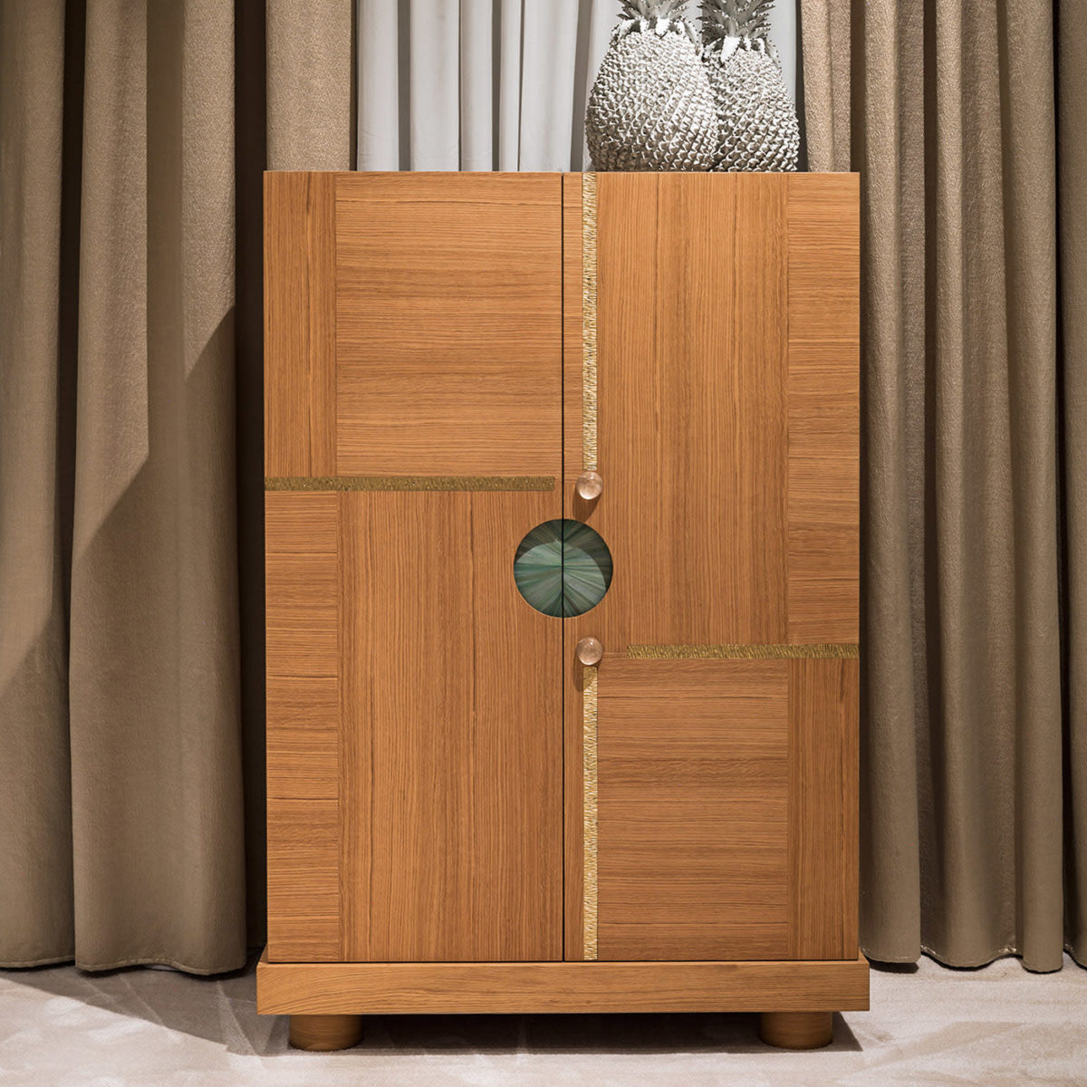 Jupiter Bar Cabinet by Chiara Provasi