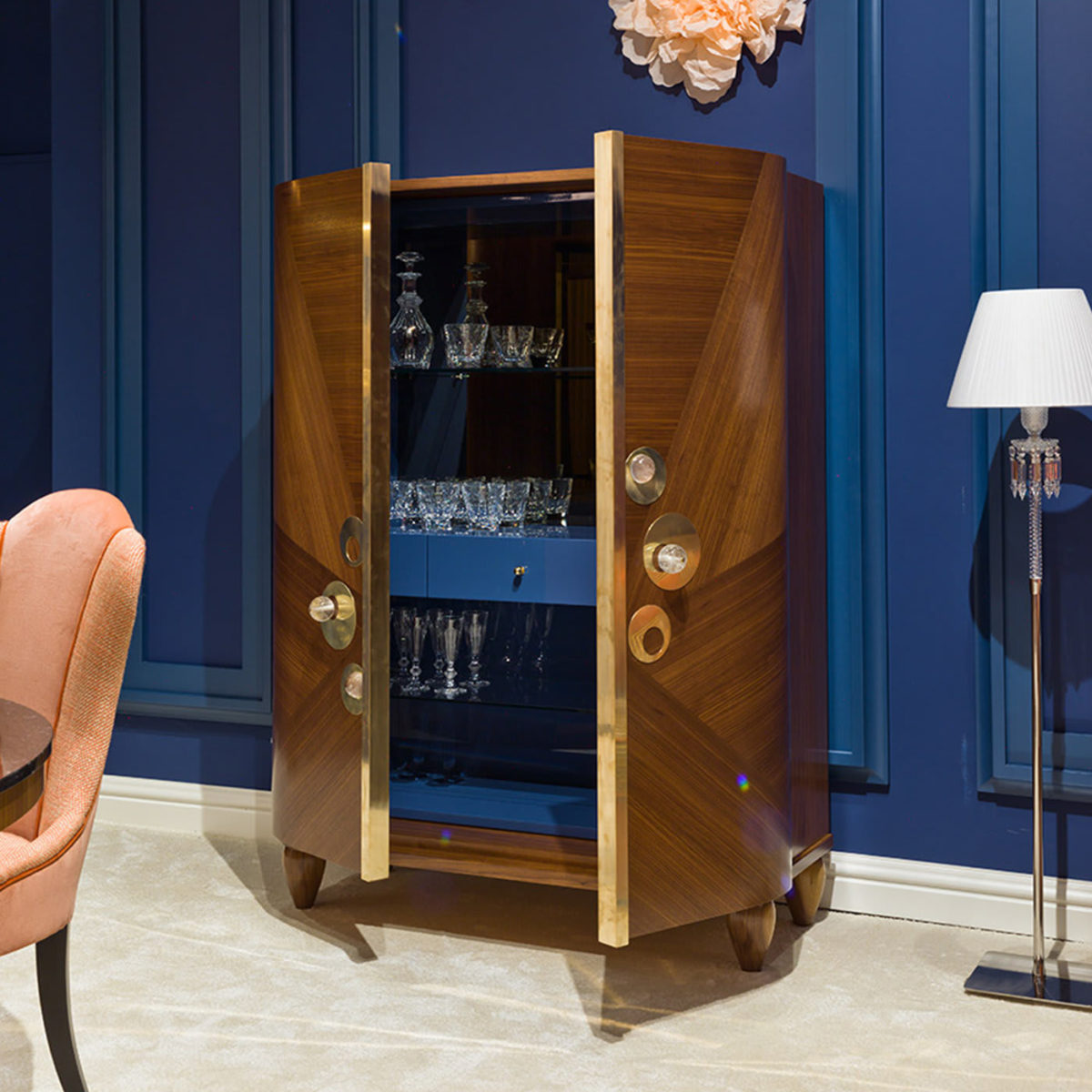 Ninfea Bar Cabinet by Chiara Provasi