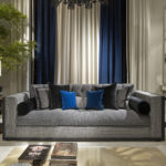 Soho Grey 3-Seater Sofa by Chiara Provasi