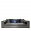 Soho Grey 3-Seater Sofa by Chiara Provasi