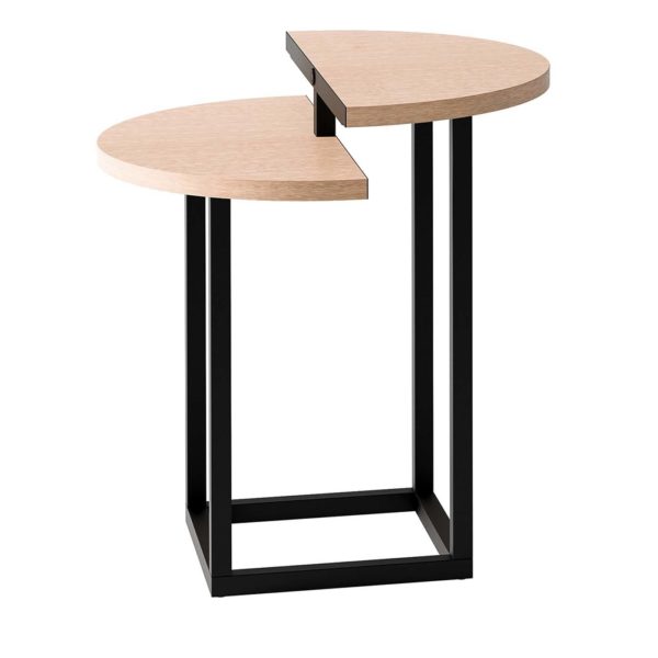 Split-Top Round Side Table by CPRN Homood