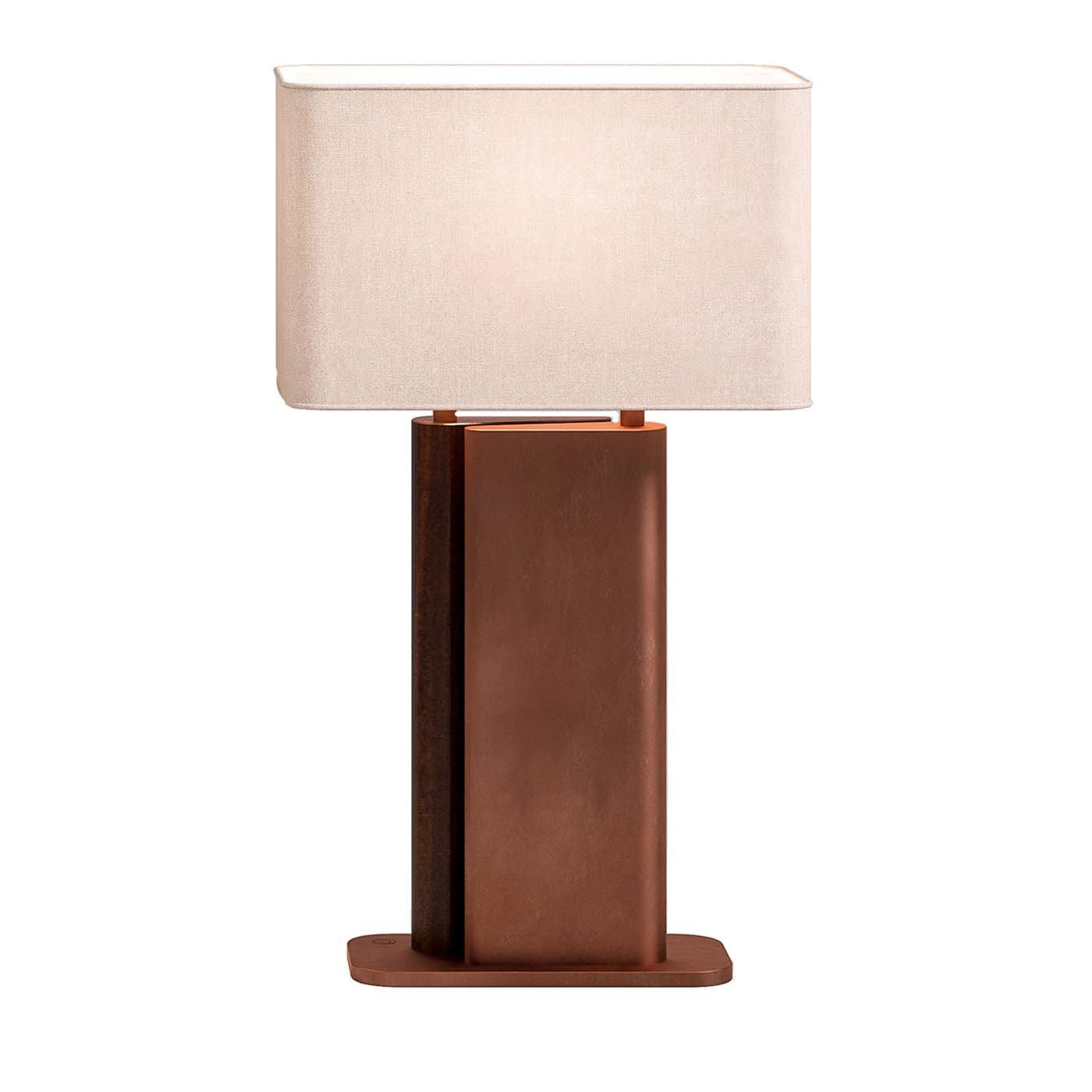 Wood and Metal Table Lamp by CPRN Homood