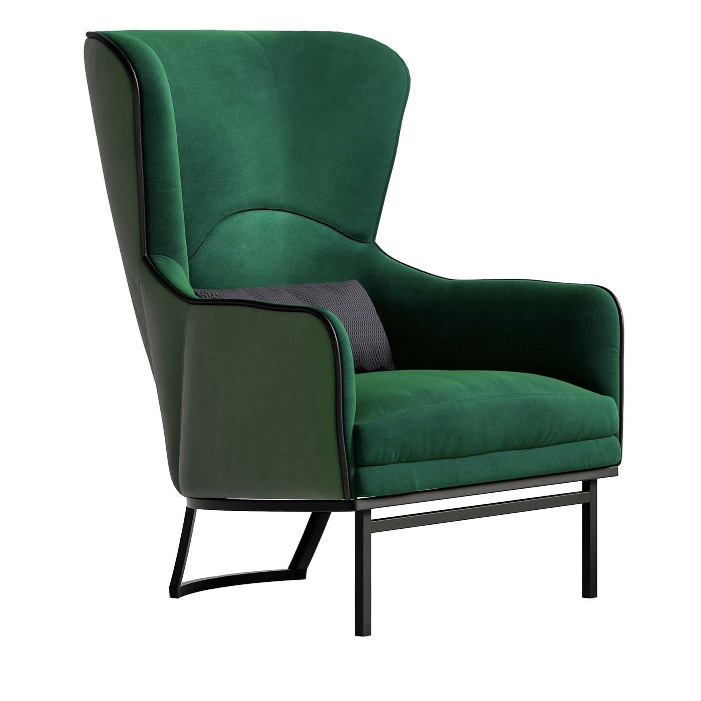 Green Bergere Armchair by CPRN Homood