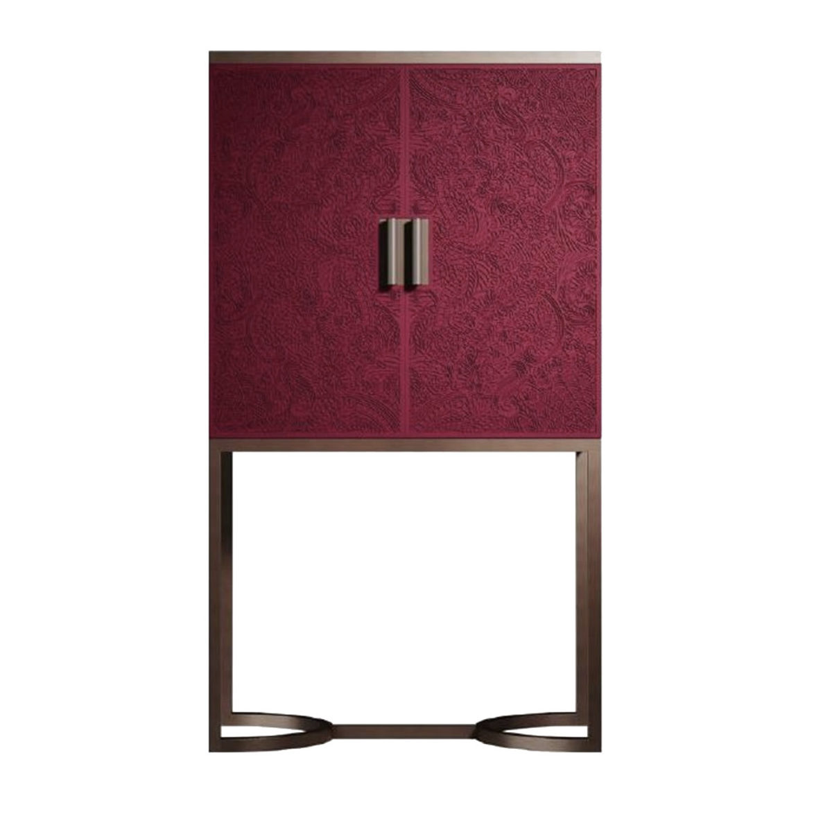 Bluemoon Crimson Bar Cabinet by CPRN Homood