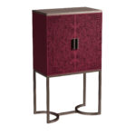 Bluemoon Crimson Bar Cabinet by CPRN Homood