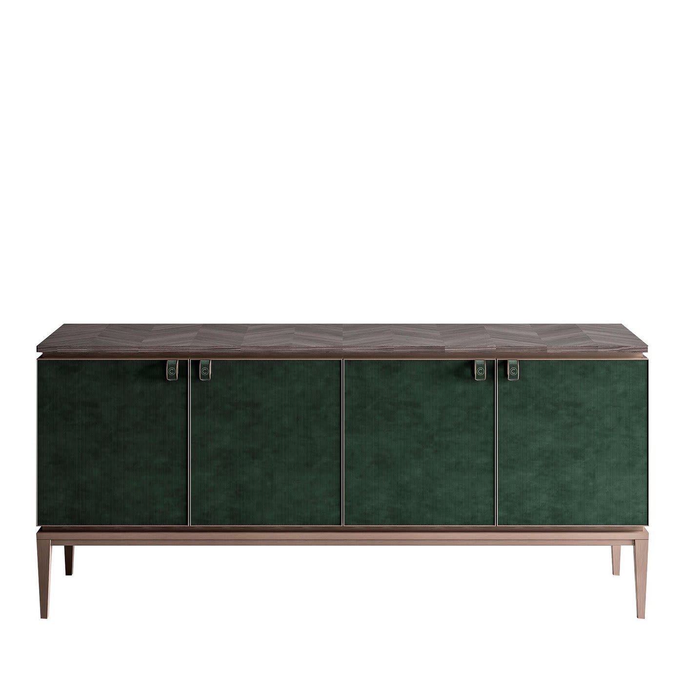 Nabuck Leather Sideboard by CPRN Homood