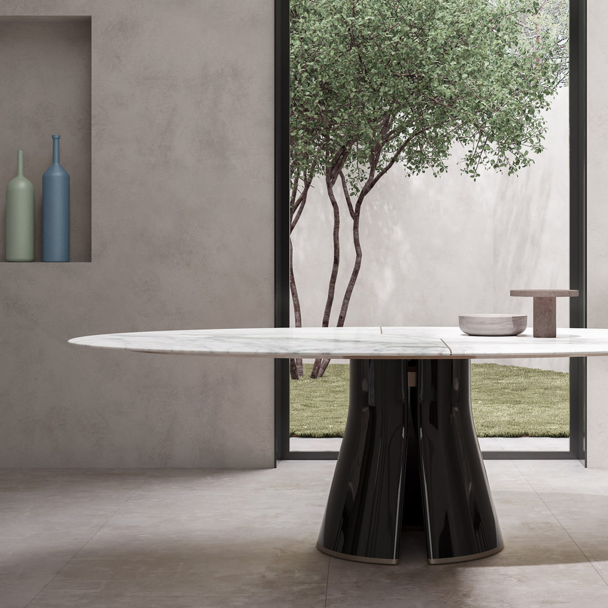 Arabescato Corchia Dining Table by CPRN Homood