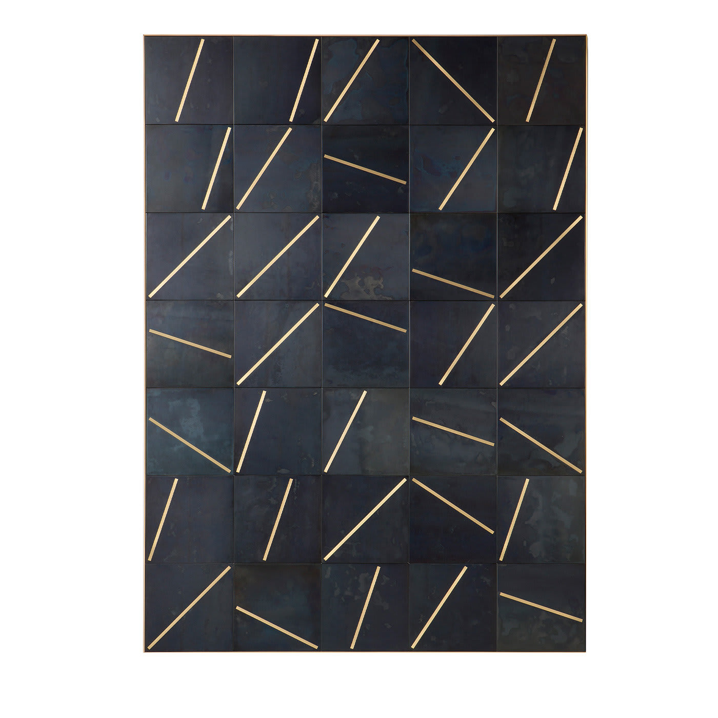 Yoko 01 Metal Decorative Panel by De Castelli