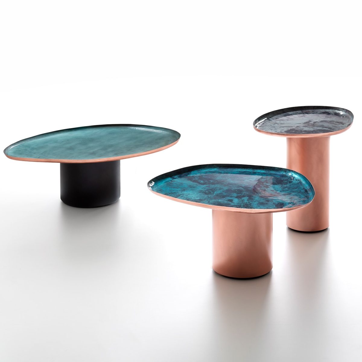 Drops Medium Side Table by De Castelli