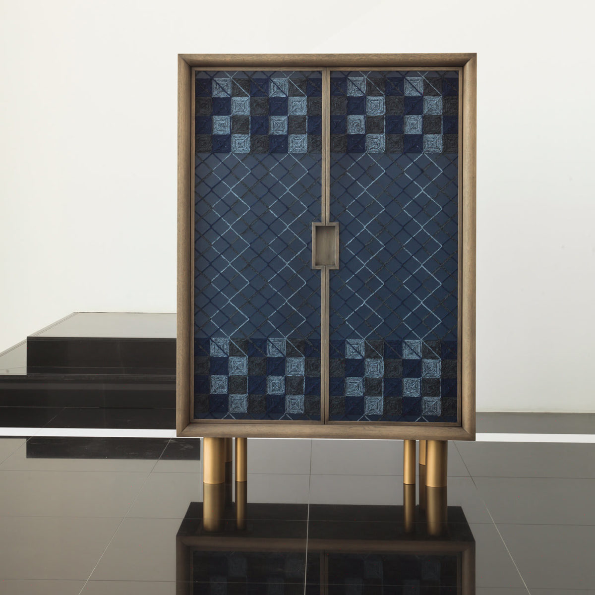 Ivo Blue Cabinet by Chiara Provasi