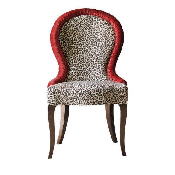 Julie Red Dining Chair by Chiara Provasi