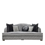 Luxury Grace Grey 3-Seater Sofa by Chiara Provasi