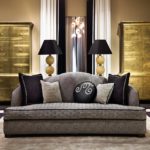 Luxury Grace Grey 3-Seater Sofa by Chiara Provasi