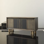 Mila Geometric Tattoo Sideboard by Chiara Provasi