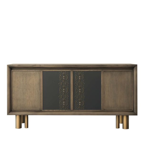 Mila Geometric Tattoo Sideboard by Chiara Provasi