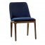 Cloe Blue Chair by  Riva 1920