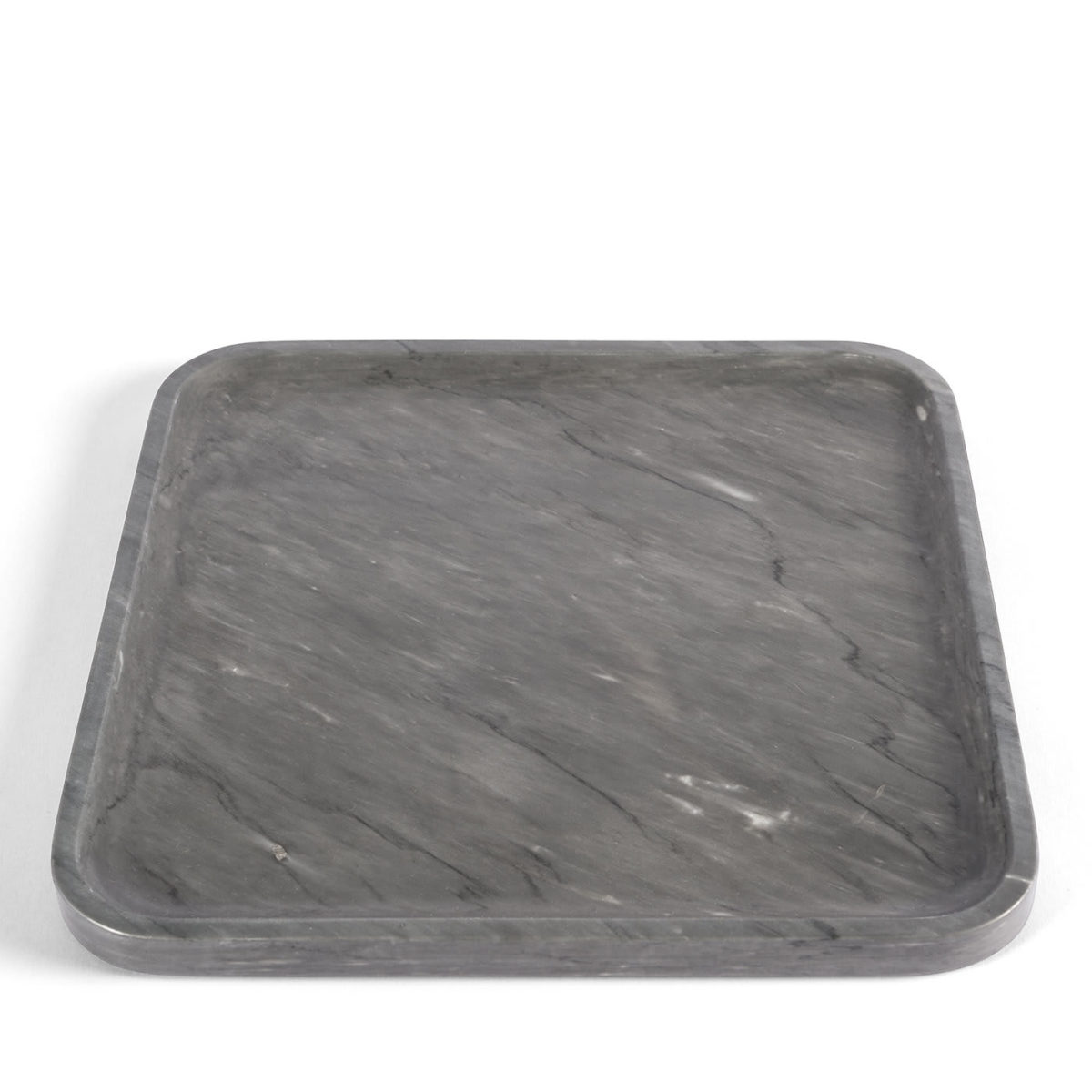 Pietra L04 Tray in Grigio Versilia Marble by Salvatori