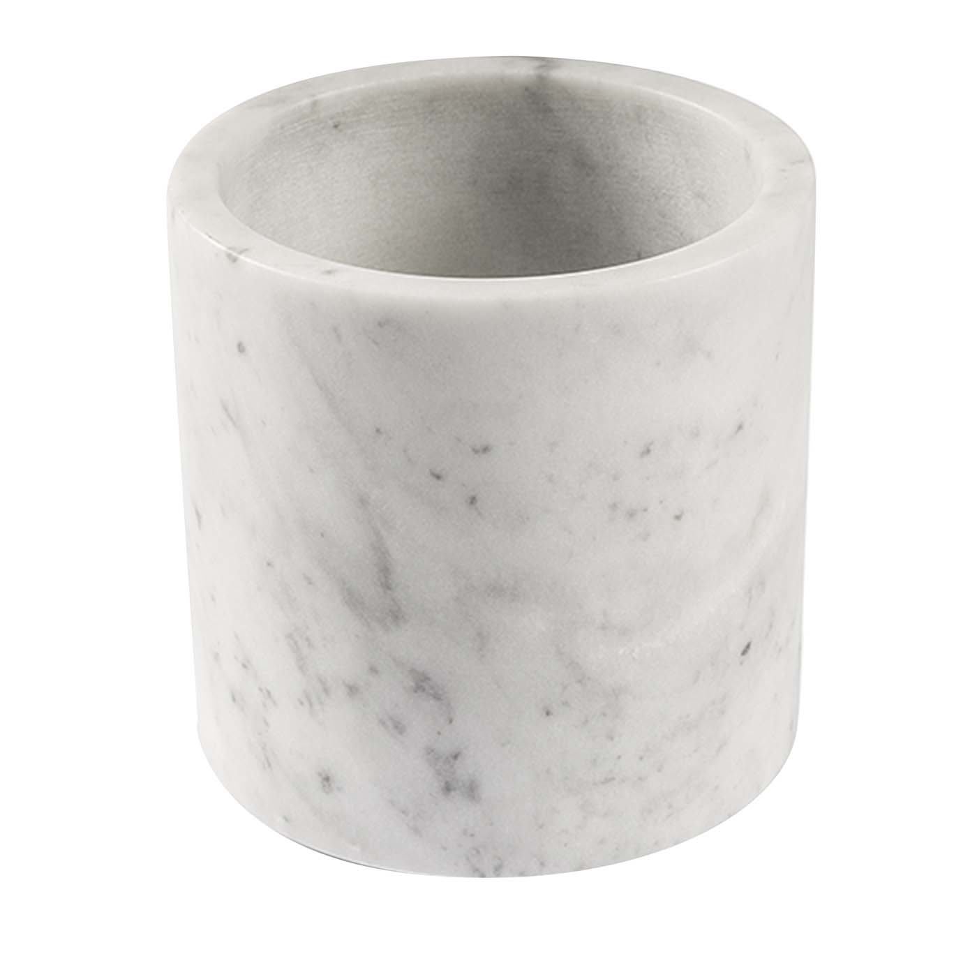 Pietra L11 Candle Holder in Silk Georgette® by Salvatori