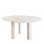 Rosa Portogallo Marble Lovemelovemenot Dining Table by Salvatori