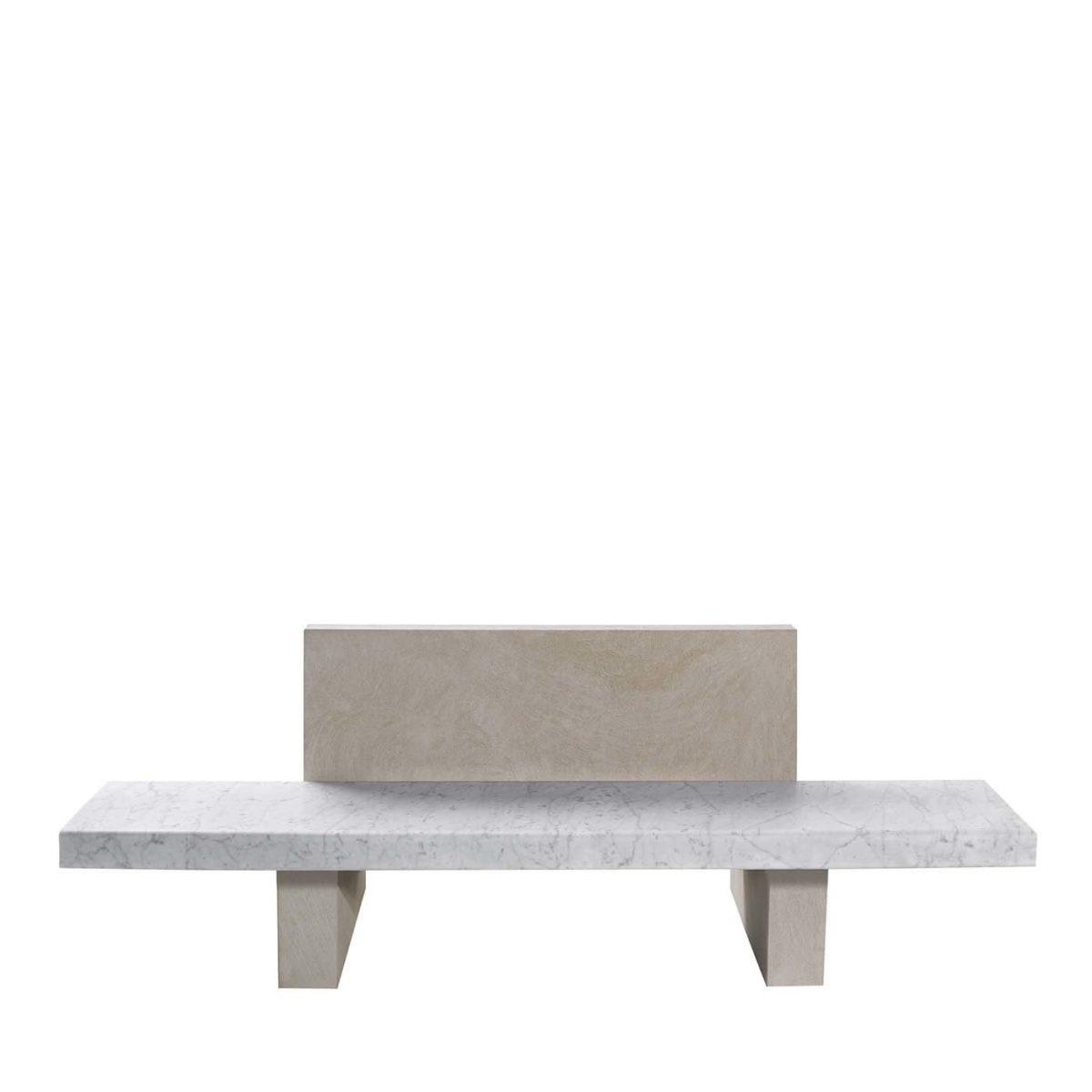 Span Outdoor Bench with Backrest by Salvatori