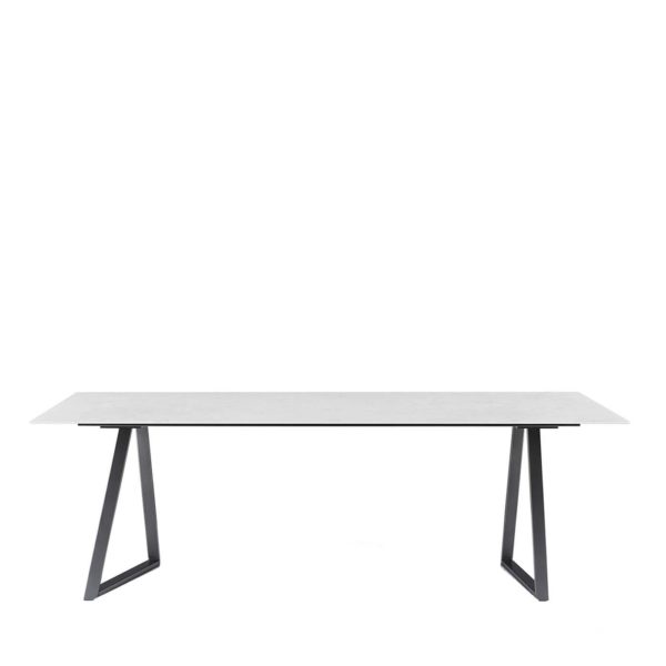 Dritto Rectangular Dining Table by Salvatori