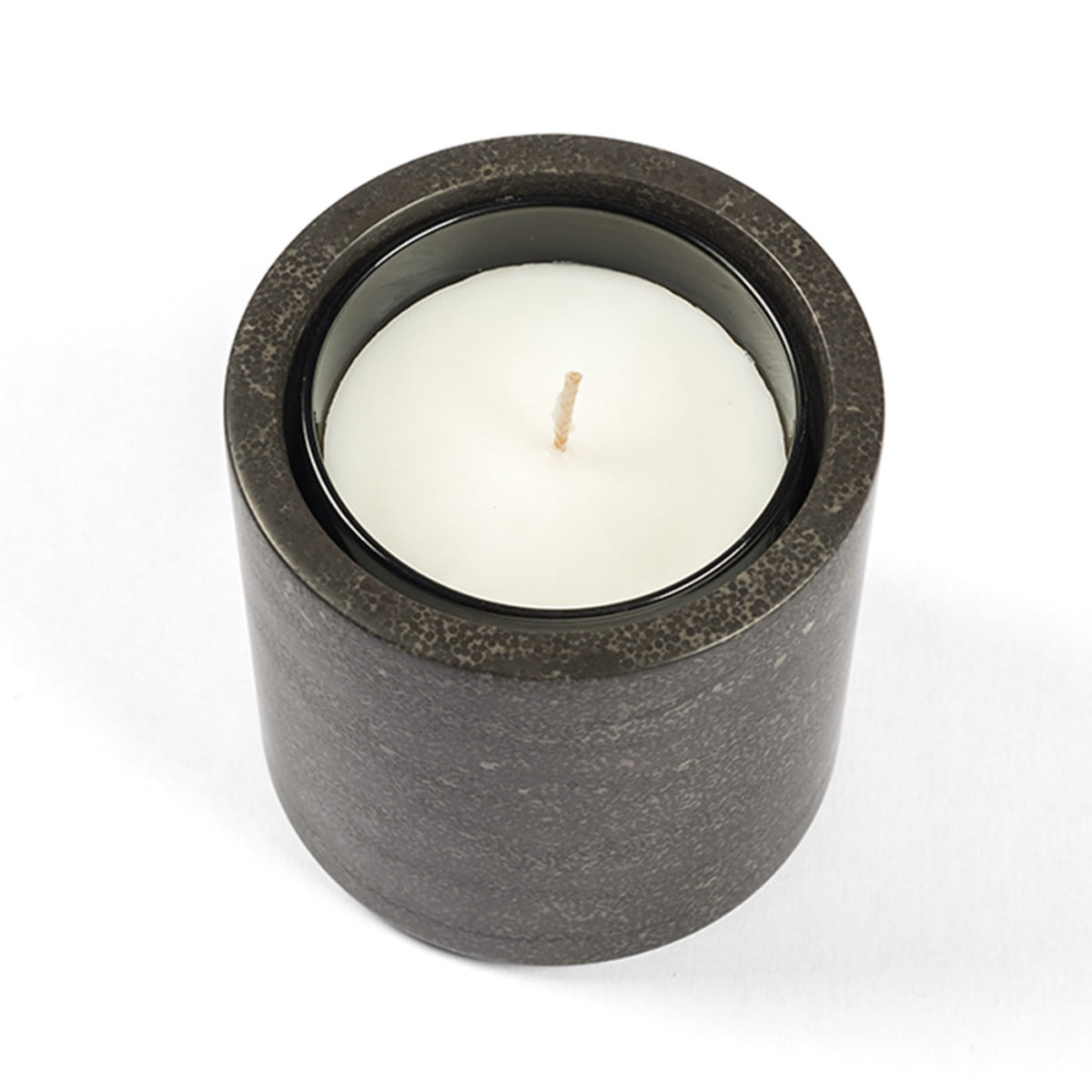 Pietra L11 Candle Holder in Pietra DAvola Limestone by Salvatori