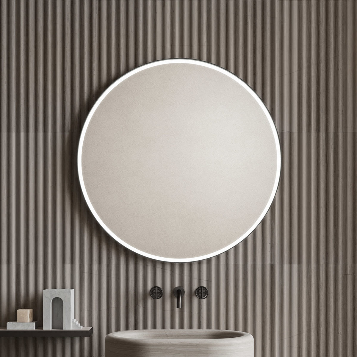 Round Mirari Mirror by Salvatori