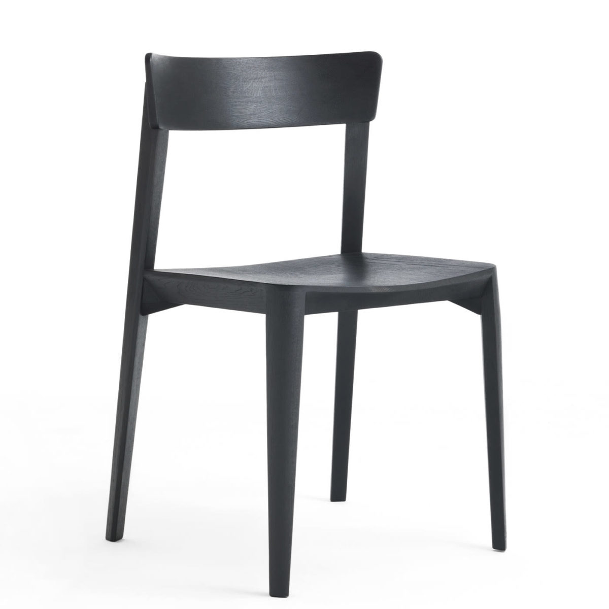 Mia Wood Black Durmast Chair by Riva 1920