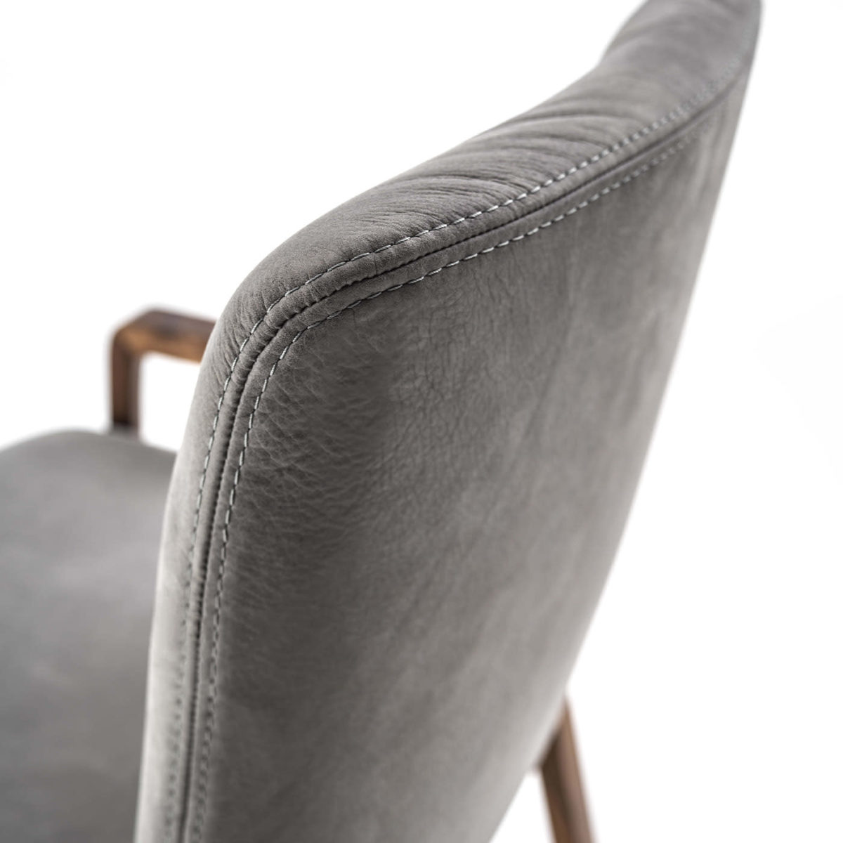 Noblé Gray Chair With Arms by Riva 1920