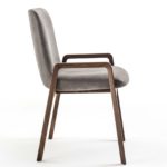 Noblé Gray Chair With Arms by Riva 1920