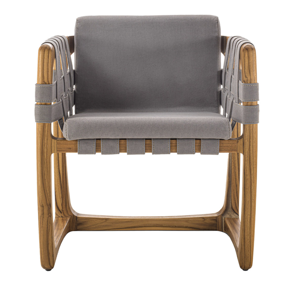 Bungalow Gray Armchair by Riva 1920