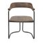 Tubular Anthracite-Gray Chair by Riva 1920
