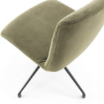 Materia Soft Swivel Sage-Green Chair by Riva 1920