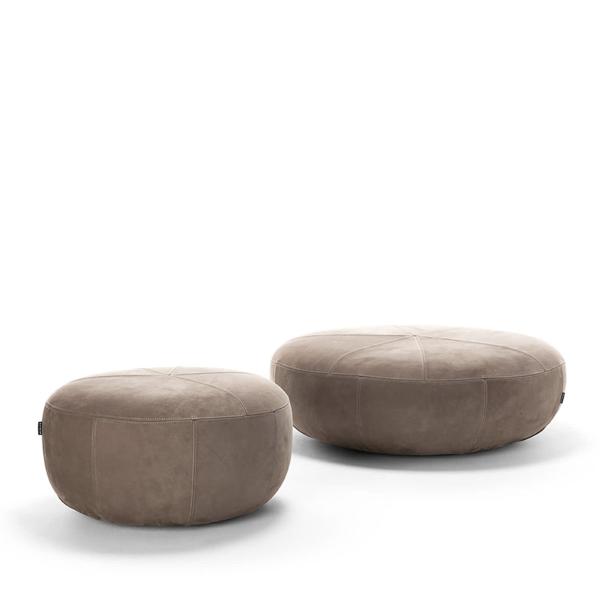 10TH Clove Large Gray Pouf by Exteta