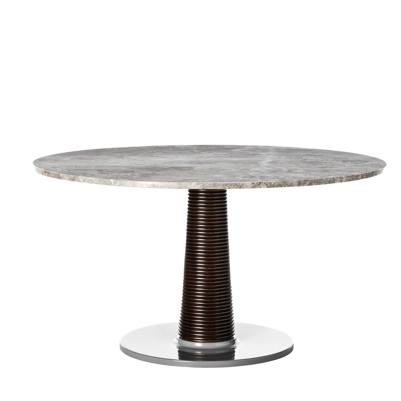 Sunset Round Barrique + Sahara Grey Coffee Table by Exteta