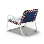 Sunset Blue & White Armchair by Exteta