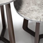 Sunset Small Sahara Grey Side Table by Exteta