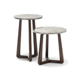 Sunset Small Sahara Grey Side Table by Exteta