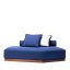 Sunset Platform Sofa Pentagon by Exteta