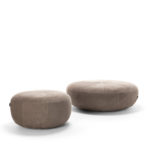 10TH Clove Small Gray Pouf by Exteta