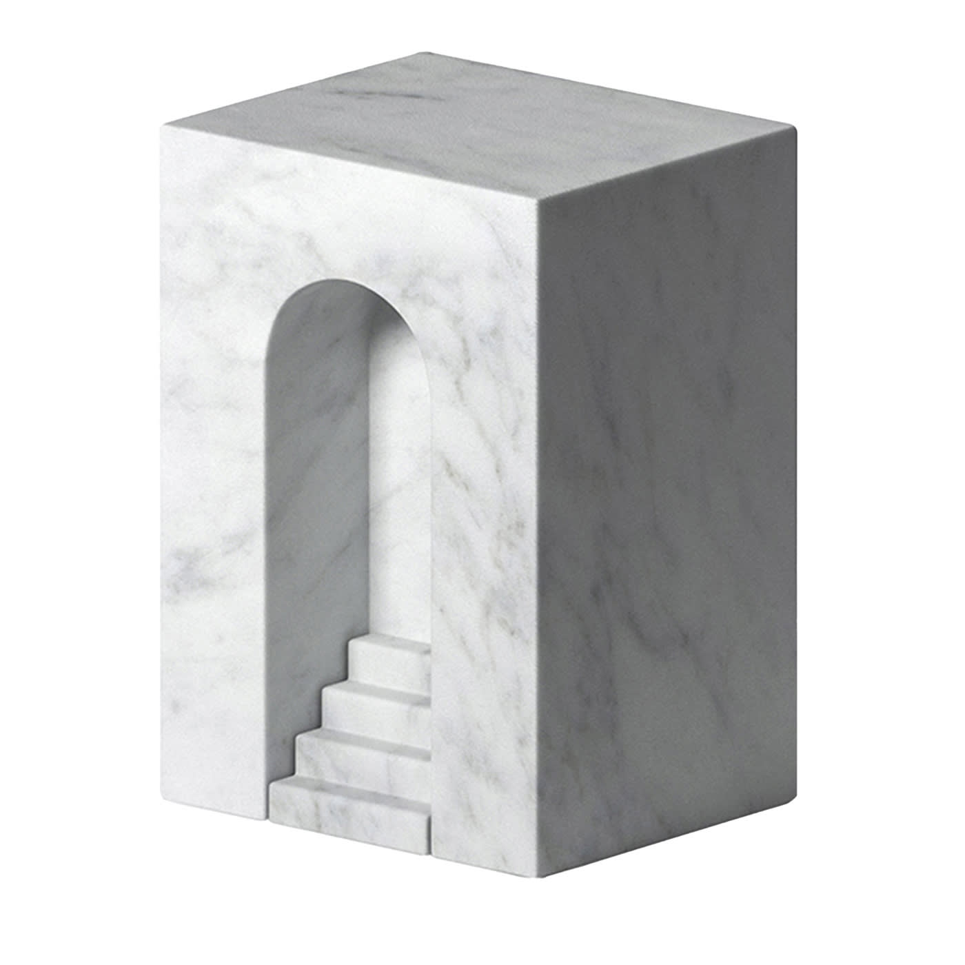 The Village - Utopia White Carrara Sculpture by Salvatori