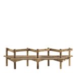 Palizzata Bench by Riva 1920