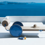 Locus Solus Blue Sun Lounger by Exteta