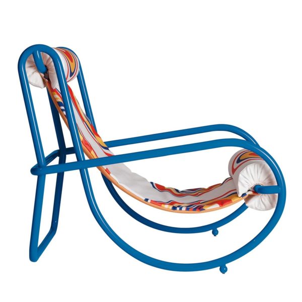 Locus Solus Blue Armchair by Exteta