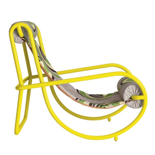 Locus Solus Yellow Armchair by Exteta